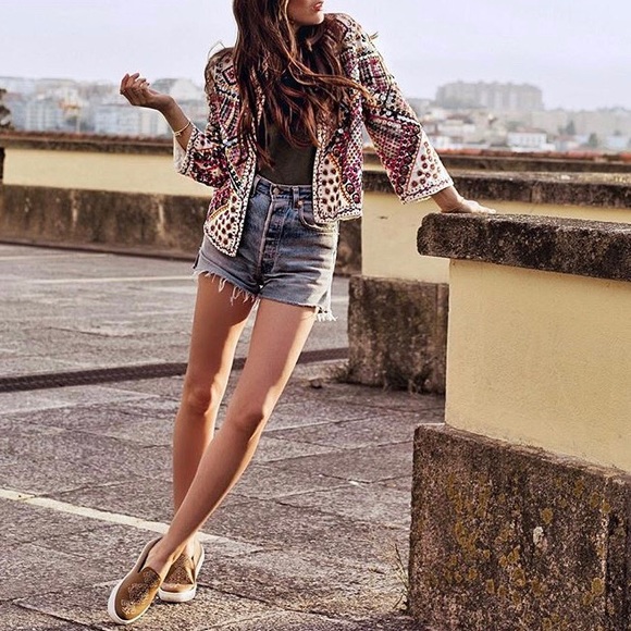 Zara Embroidered Jacket with Beading - Picture 3 of 7